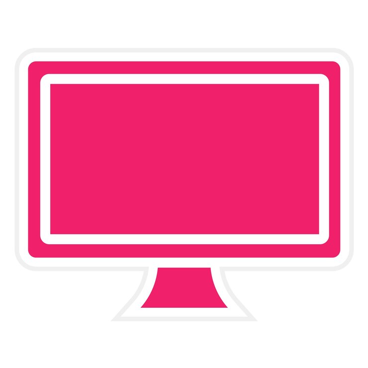 Vector diseño vectorial estilo del icono lcd