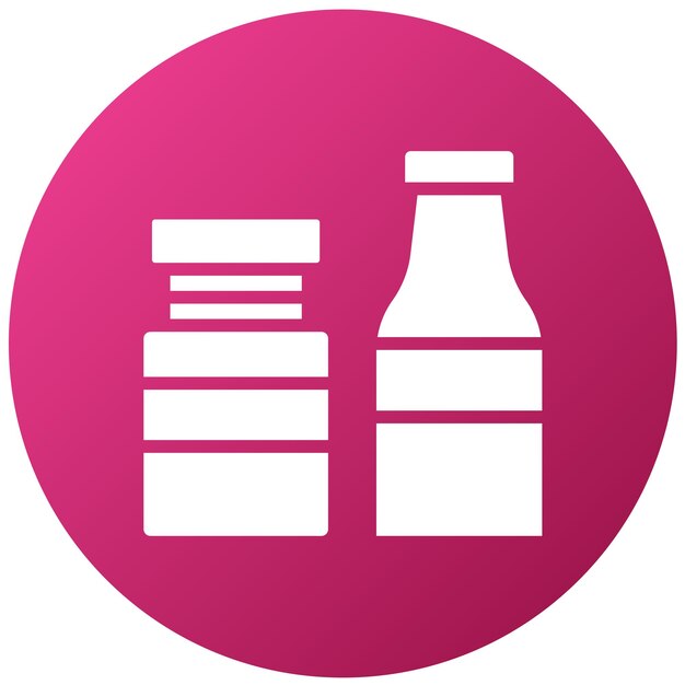 Diseño vectorial del estilo del icono de leche de mantequilla