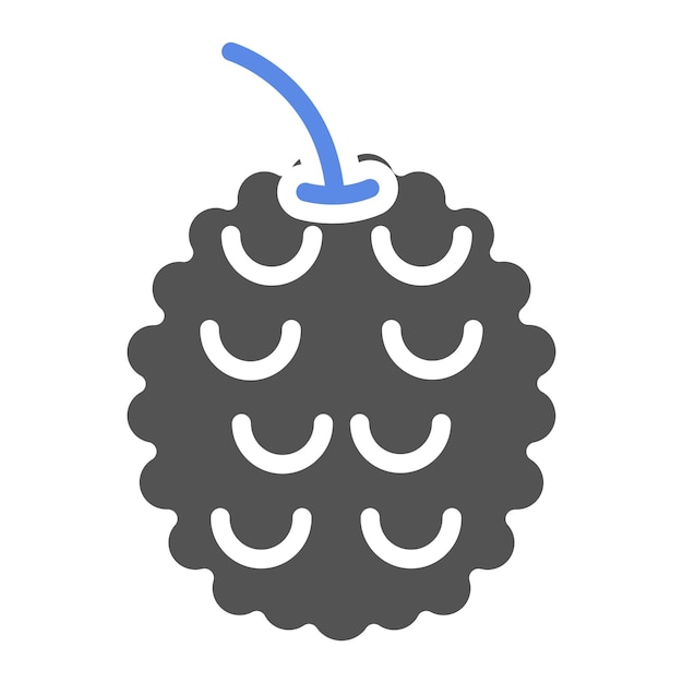 Diseño vectorial Estilo del icono de la lechuga