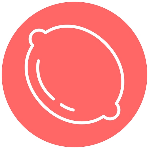 Diseño vectorial Estilo del icono Lemon Lull