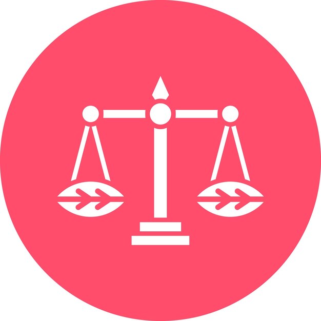 Diseño vectorial Estilo del icono de la ley ambiental