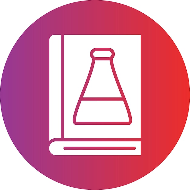 Diseño vectorial Estilo de icono de libro cerrado