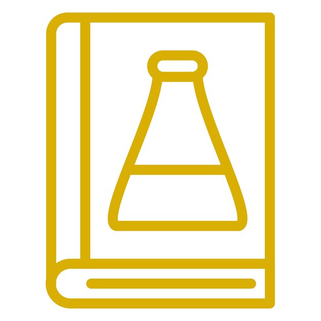 Diseño vectorial Estilo de icono de libro cerrado