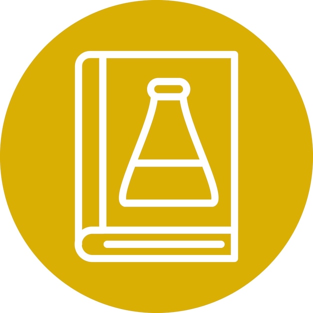 Diseño vectorial Estilo de icono de libro cerrado