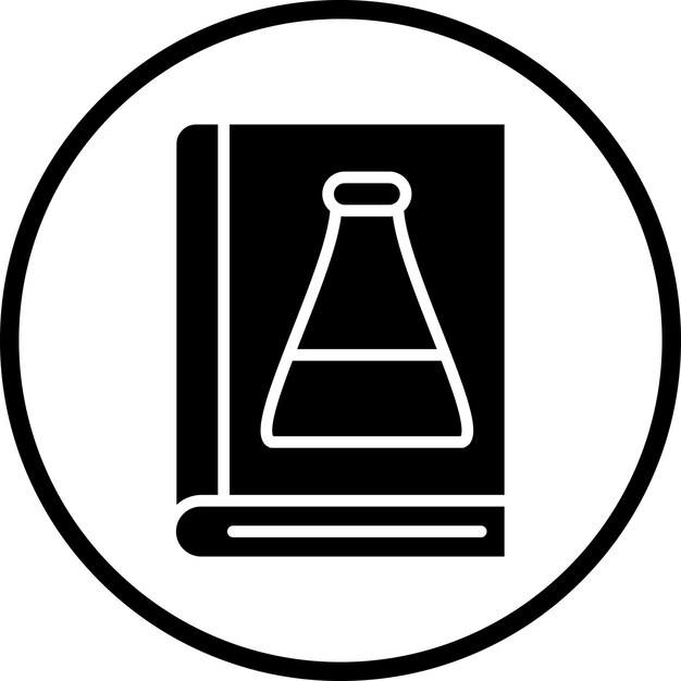 Diseño vectorial Estilo de icono de libro cerrado