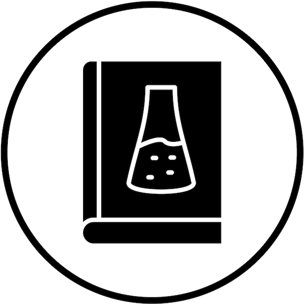 Diseño vectorial Estilo de icono de libro cerrado