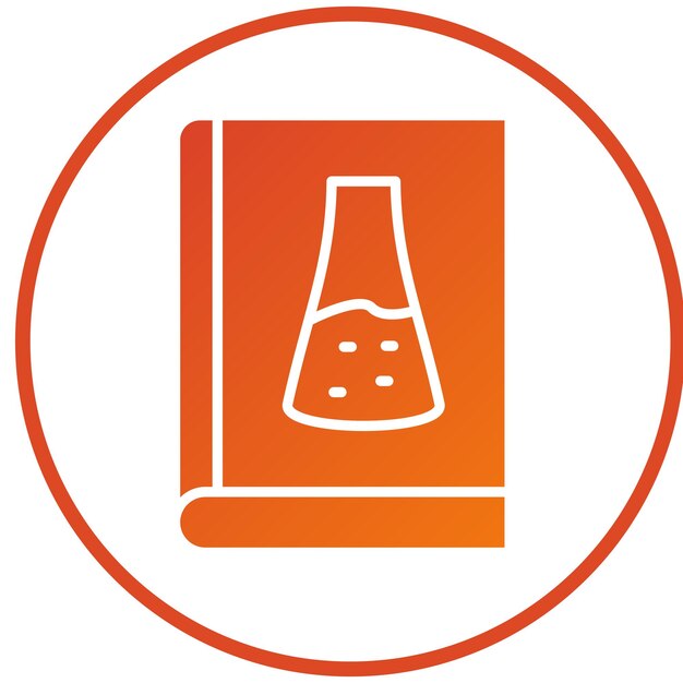 Diseño vectorial Estilo de icono de libro cerrado