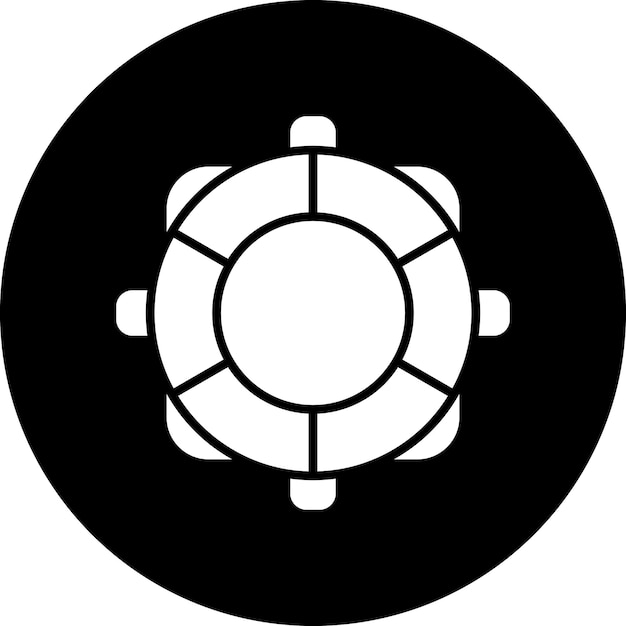 Diseño vectorial Estilo del icono Lifebuoy