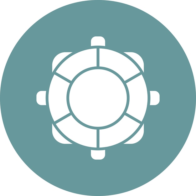 Diseño vectorial Estilo del icono Lifebuoy