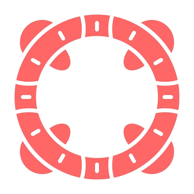 Diseño vectorial Estilo del icono Lifebuoy