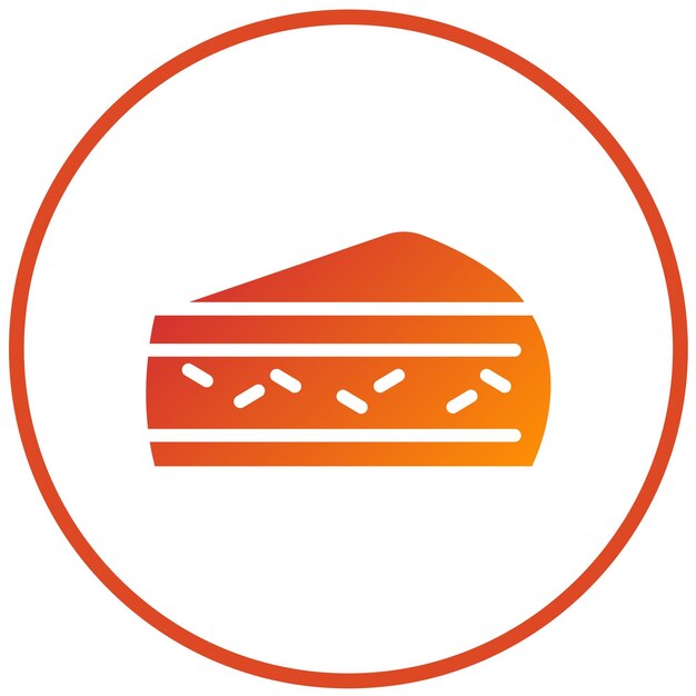 Diseño vectorial Estilo de icono de Limburger