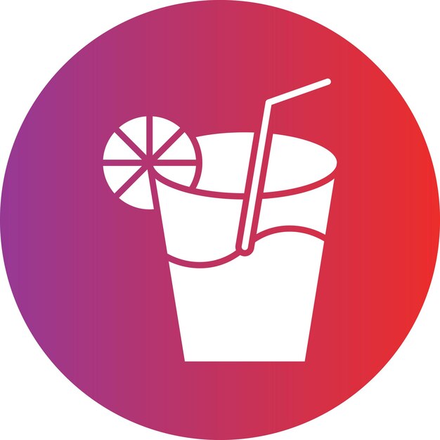 Diseño vectorial Estilo de icono de limonada