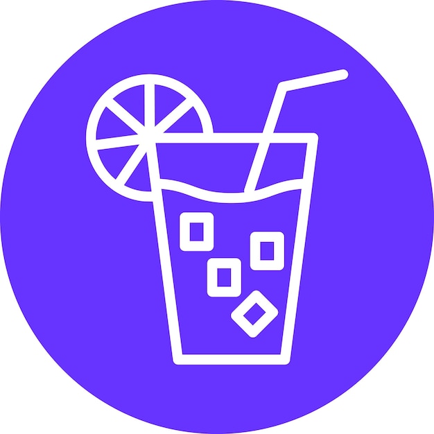 Diseño vectorial Estilo de icono de limonada