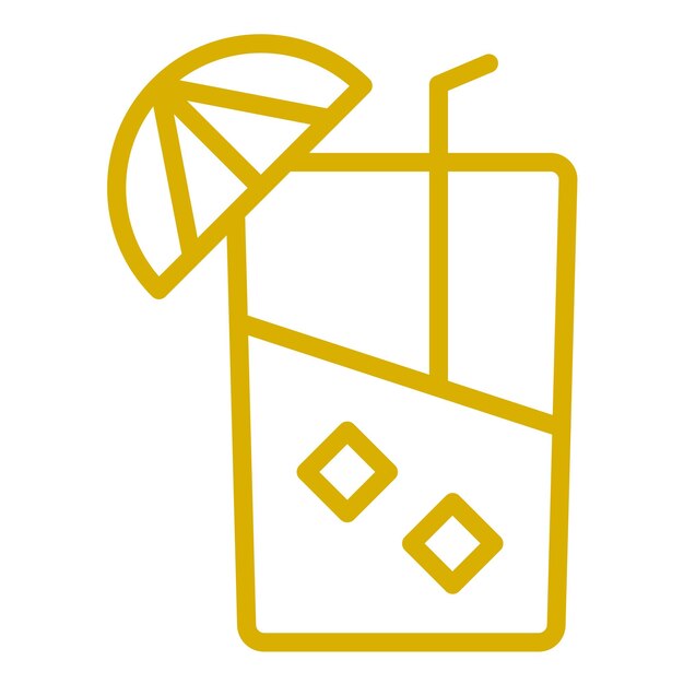 Diseño vectorial Estilo de icono de limonada