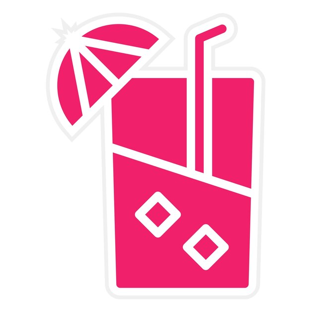 Diseño vectorial Estilo de icono de limonada