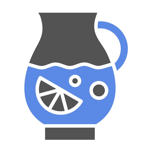 Diseño vectorial Estilo de icono de limonada