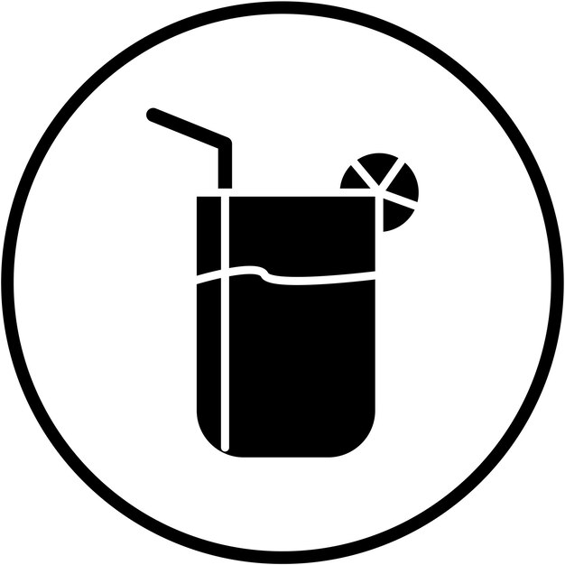 Diseño vectorial Estilo de icono de limonada