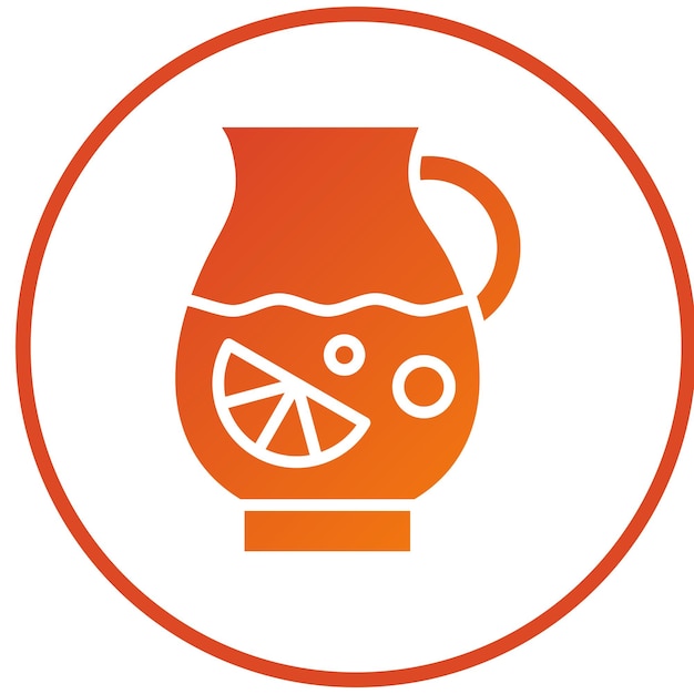 Diseño vectorial Estilo de icono de limonada