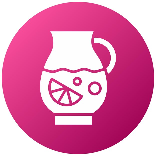 Diseño vectorial Estilo de icono de limonada
