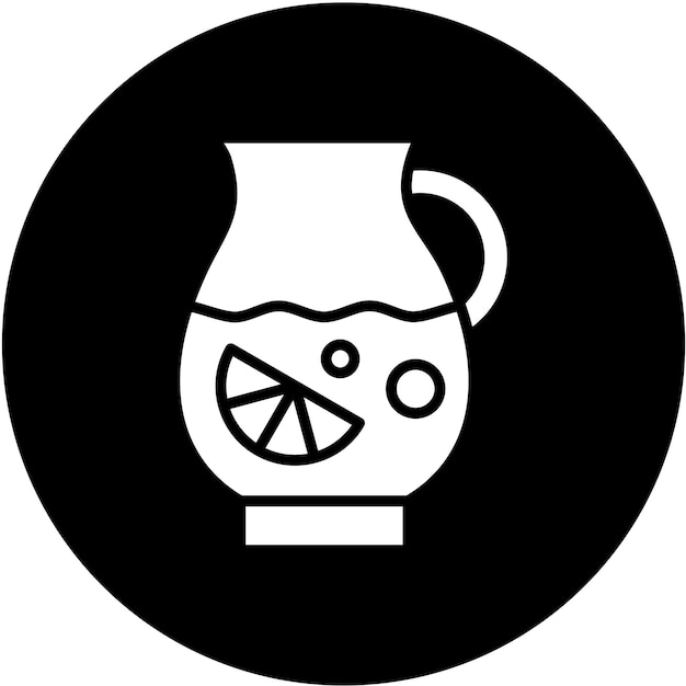 Diseño vectorial Estilo de icono de limonada