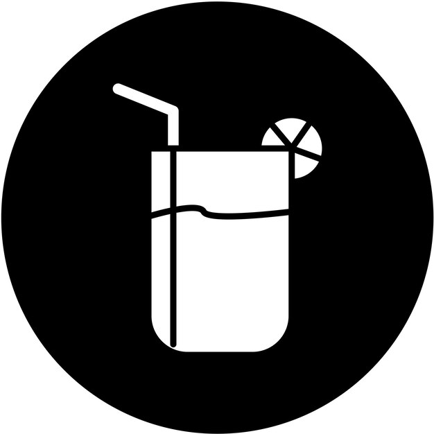 Diseño vectorial Estilo de icono de limonada