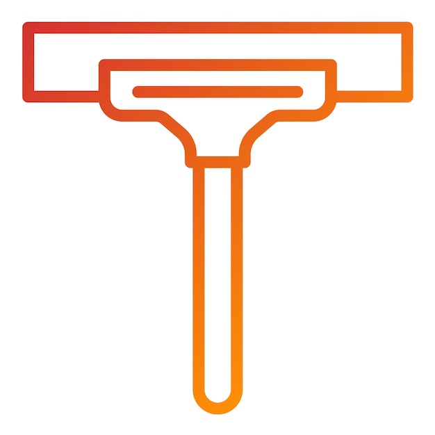 Diseño vectorial Estilo del icono de limpieza