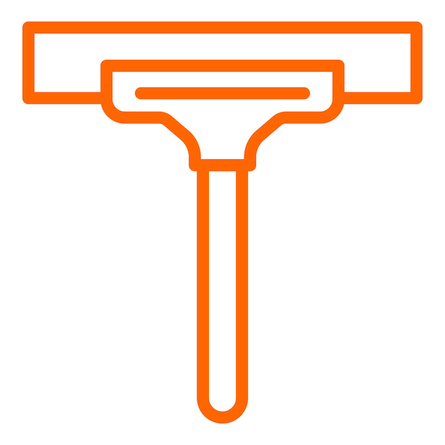 Diseño vectorial Estilo del icono de limpieza