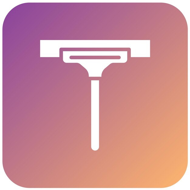 Diseño vectorial Estilo del icono de limpieza