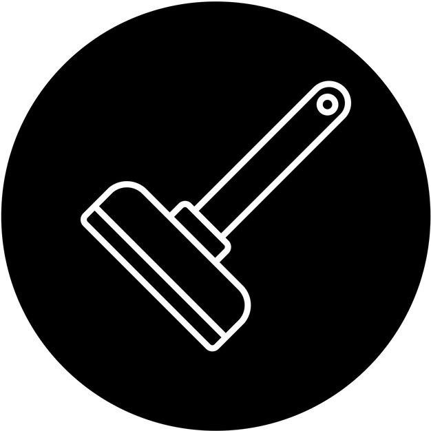 Diseño vectorial Estilo del icono de limpieza