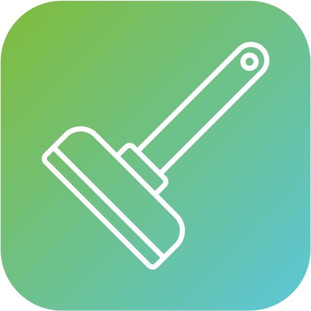 Diseño vectorial Estilo del icono de limpieza
