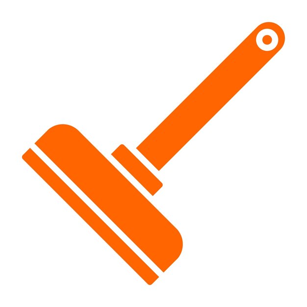 Diseño vectorial Estilo del icono de limpieza