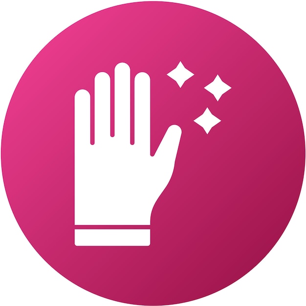 Diseño vectorial Estilo del icono de limpieza