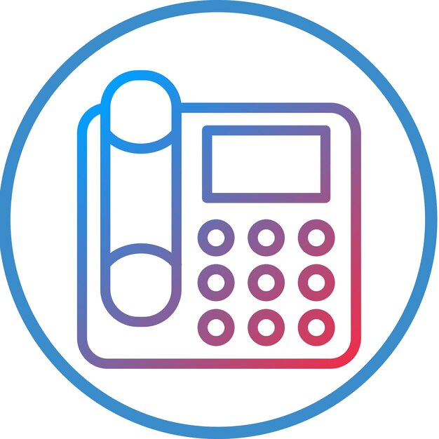 Diseño vectorial Estilo del icono de línea fija