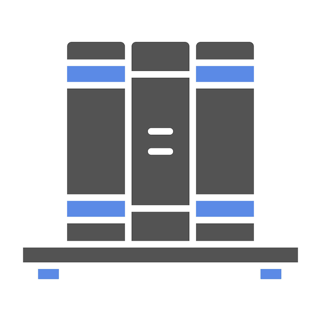 Diseño vectorial Estilo de icono de literatura clásica