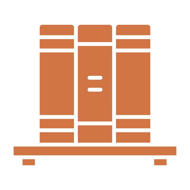 Diseño vectorial Estilo de icono de literatura clásica