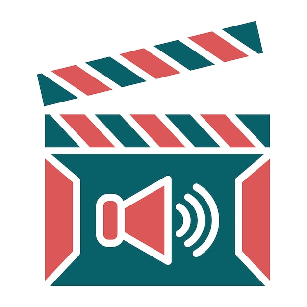 Diseño vectorial Estilo de icono de llamada de fundición