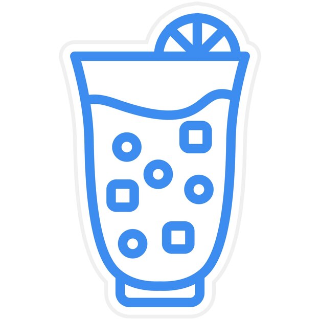 Diseño vectorial Estilo de icono de Long Island