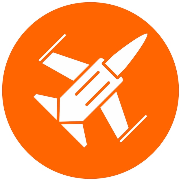Diseño vectorial Estilo del icono de lucha y vuelo