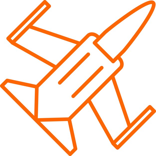 Diseño vectorial Estilo del icono de lucha y vuelo