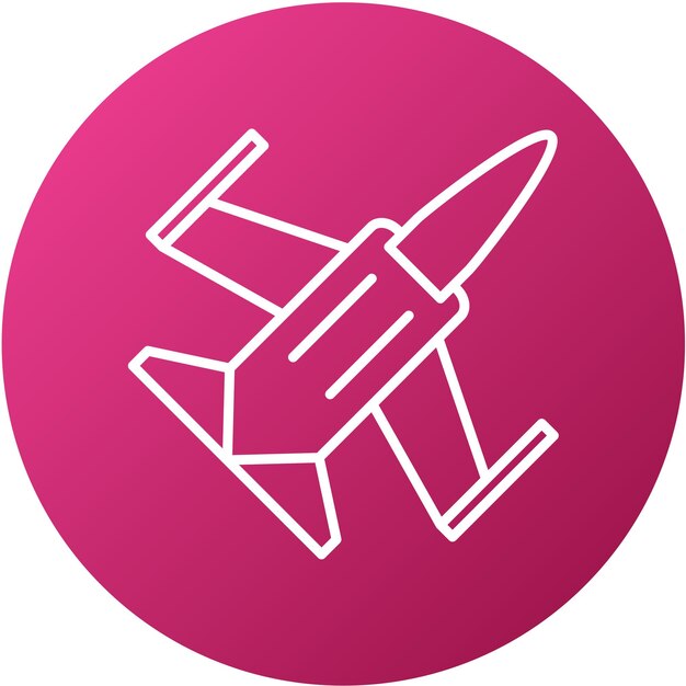 Diseño vectorial Estilo del icono de lucha y vuelo