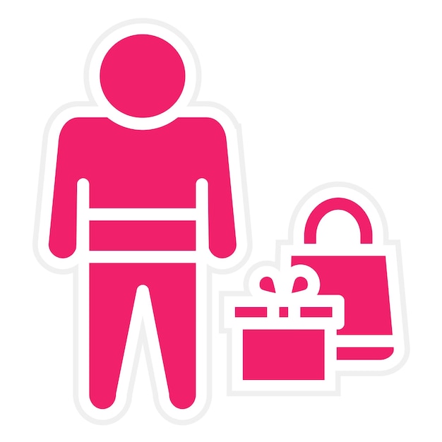Diseño vectorial Estilo de icono lujoso