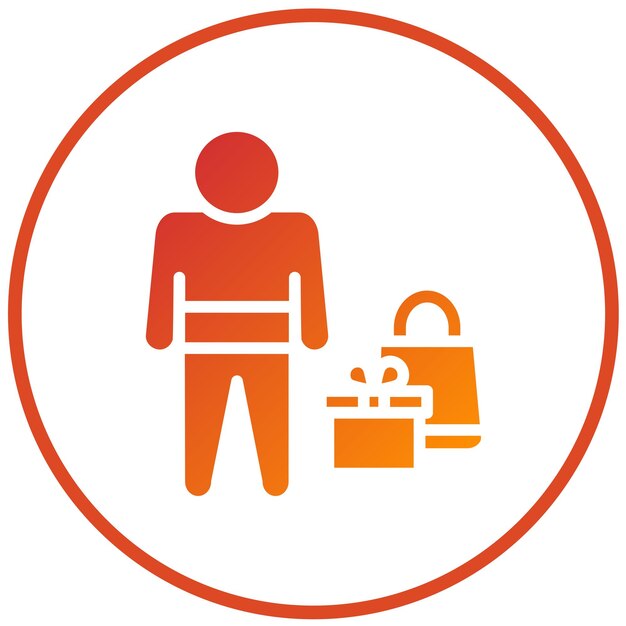 Diseño vectorial Estilo de icono lujoso