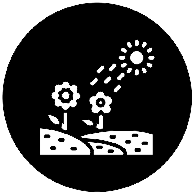 Diseño vectorial Estilo de icono de luminescencia animada