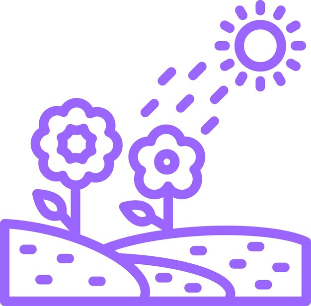 Diseño vectorial Estilo de icono de luminescencia animada