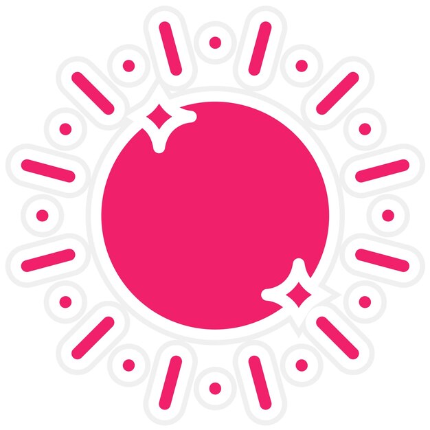 Diseño vectorial Estilo del icono luminiscente