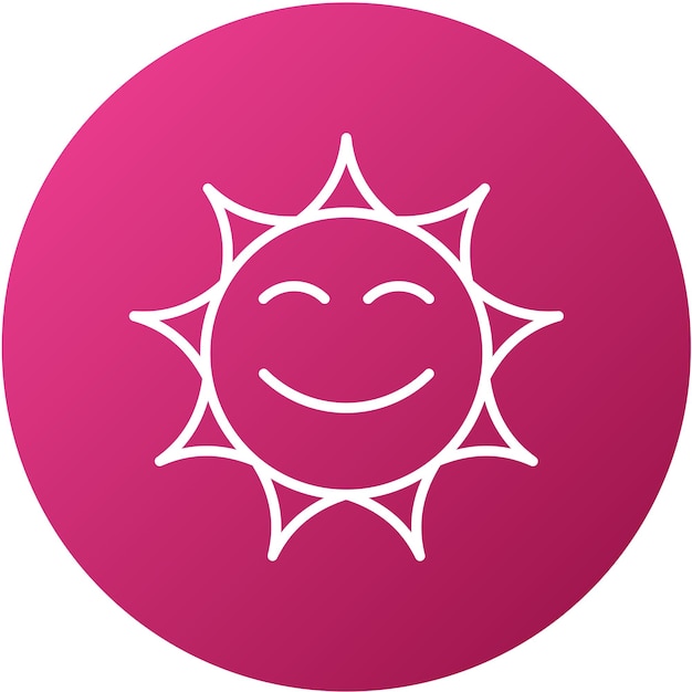 Diseño vectorial Estilo del icono de la luna