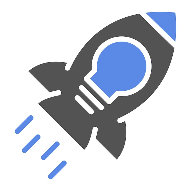 Diseño vectorial Estilo de icono de luz de avance