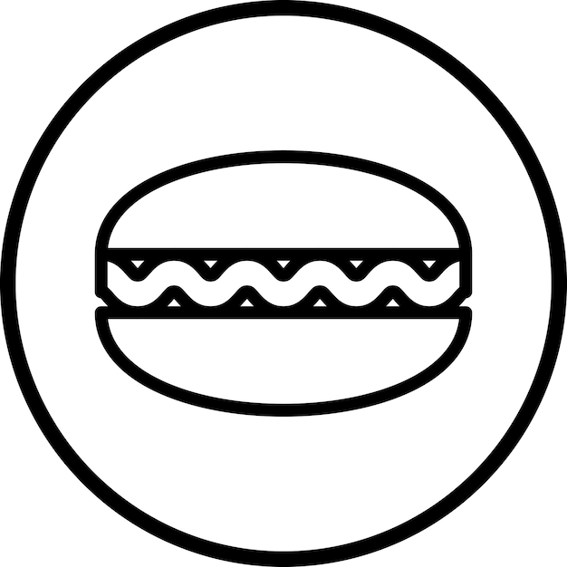 Diseño vectorial Estilo de icono de macarrón