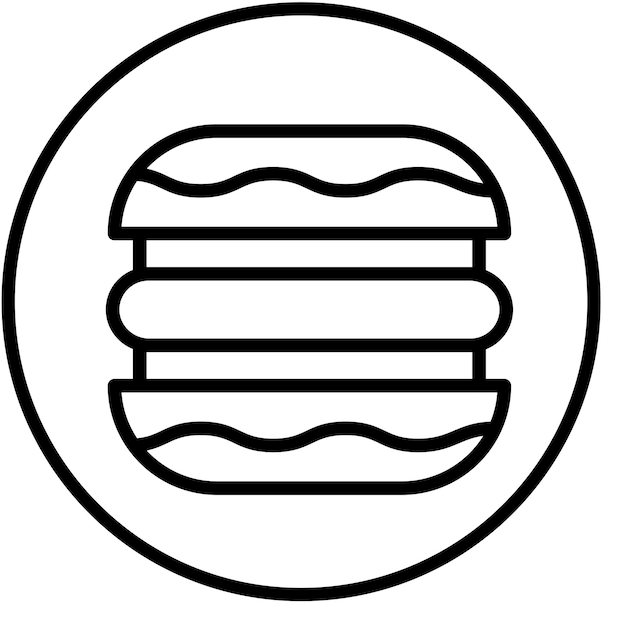 Diseño vectorial Estilo de icono de macarrón