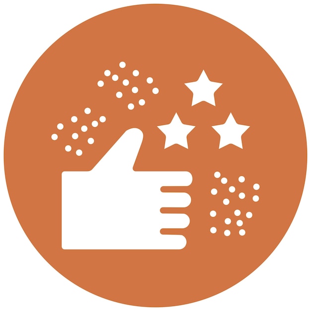 Diseño vectorial Estilo de icono magnífico